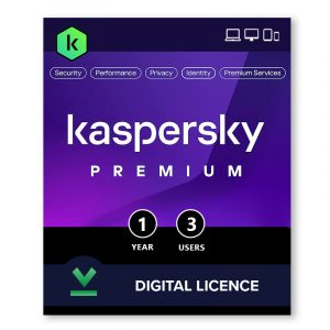 Kaspersky Premium 3 Devices | 1 Year - Digital Licence