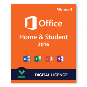 Microsoft Office 2016 Home and Student Digital Licence