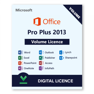 Volume Licence Microsoft Office 2013 Professional Plus | Digital Licence