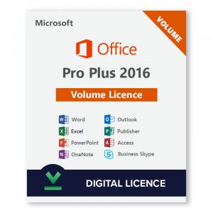 Volume Licence Microsoft Office 2016 Professional Plus | Digital Licence