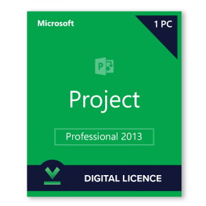 Microsoft Project Professional 2013 Digital Licence