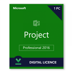 Microsoft Project Professional 2016 Digital Licence