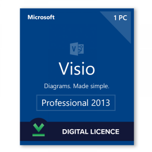 Microsoft Visio Professional 2013 Digital Licence