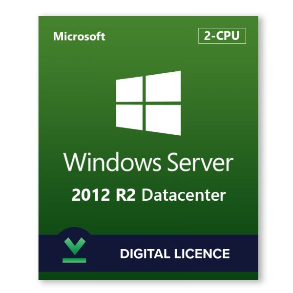 Microsoft Windows Server 2012 R2 Datacenter | 2-CPU | Digital Licence