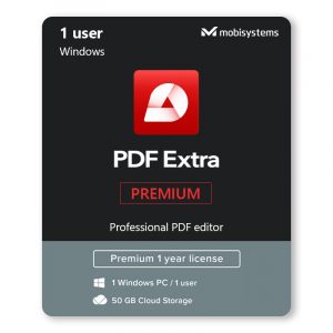 PDF Extra Premium | 1 User | PC Only | 1 Year - Digital Licence