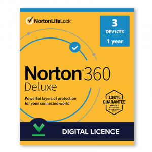 Norton 360 Deluxe 3 Devices | 1 Year - Digital Licence