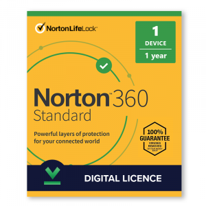 Norton 360 Standard 1 Device | 1 Year - Digital Licence