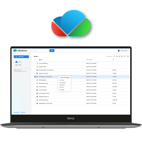 OfficeSuite Cloud Storage